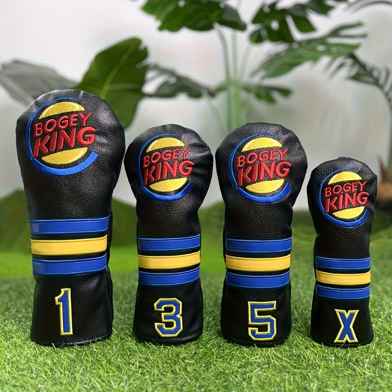 Golf Equipment Organizer - ปลอกหุ้มหัวไม้กอล์ฟสุดทันสมัย; อุปกรณ์เสริมสำหรับกอล์ฟ ผลิตจากวัสดุป้องกันฝุ่นและทนทาน ให้การปกป้องที่ดีที่สุด