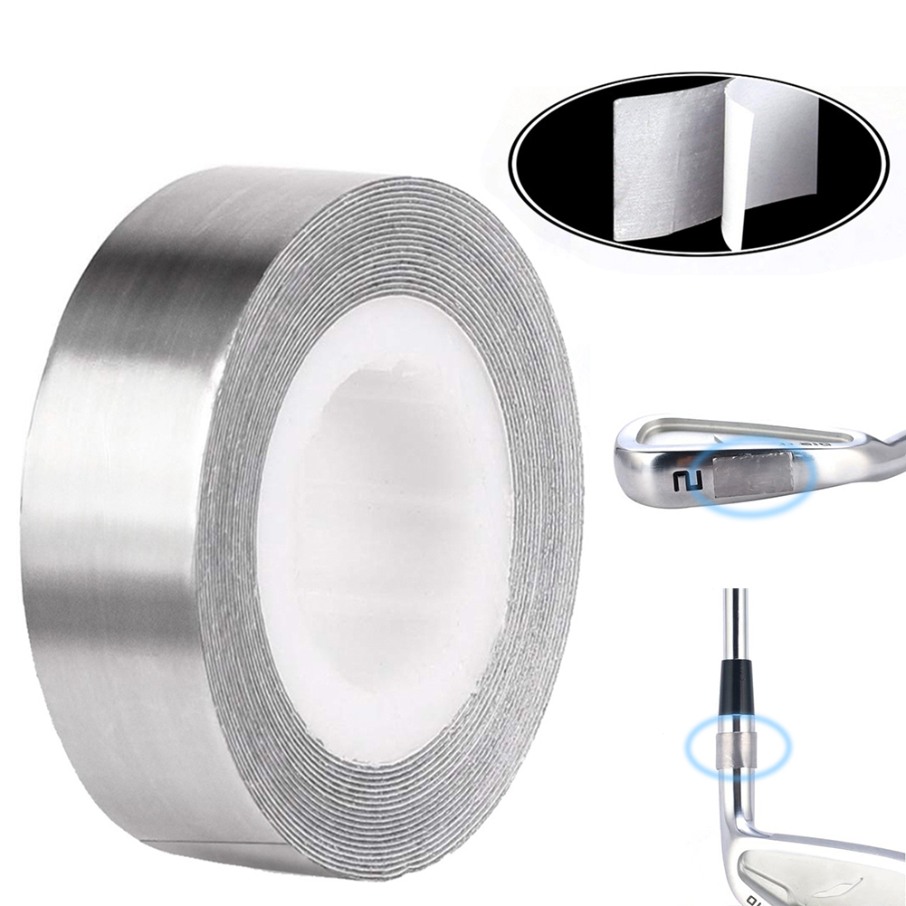 Golf Equipment Store - เทปตะกั่วสำหรับกอล์ฟแบบม้วน ความหนาแน่นสูง แผ่นน้ำหนักกอล์ฟแบบมีกาวในตัว เทปตะกั่วสำหรับไม้เทนนิสและไม้แบดมินตัน