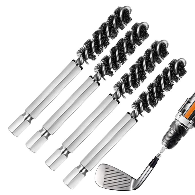 Golf Equipment To Improve Your Game - แปรงทำความสะอาดหัวไม้กอล์ฟ 2 ชิ้น ขนาด 9 มม./11