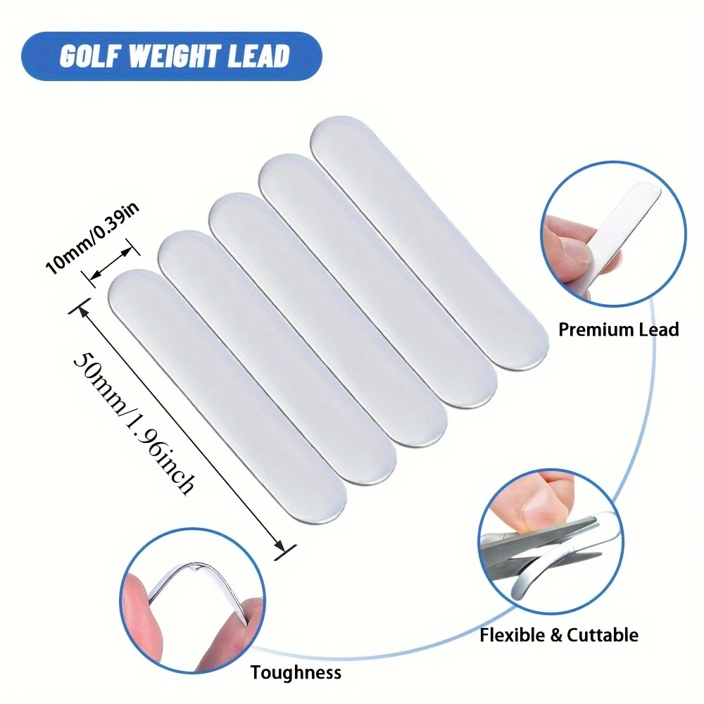 เทปตะกั่วติดกอล์ฟ 5 ชิ้น เทปตะ - Golf Equipment Store บทวิจารณ์และราคา