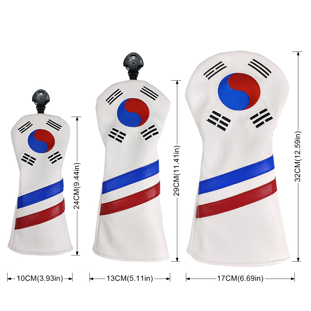 ชุดปลอกหุ้มหัวไม้กอล์ฟลายธงชาต - Golf Equipment Organizer บทวิจารณ์และราคา