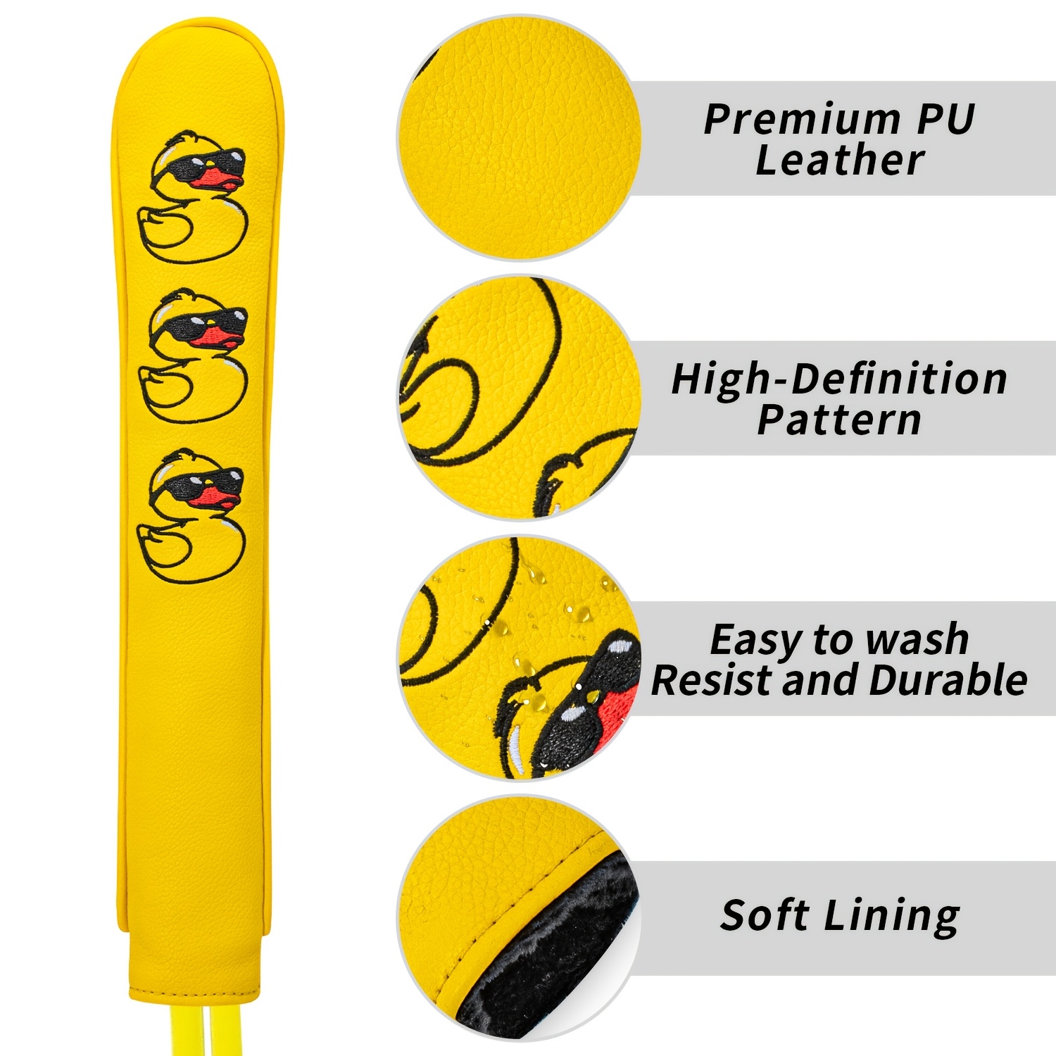 ฝาครอบหัวไม้กอล์ฟรูปเป็ด 1 ชิ้ - Golf Equipment Organizer บทวิจารณ์และราคา